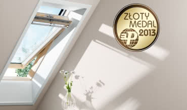 Złoty medal targów BUDMA dla okna VELUX GGL
